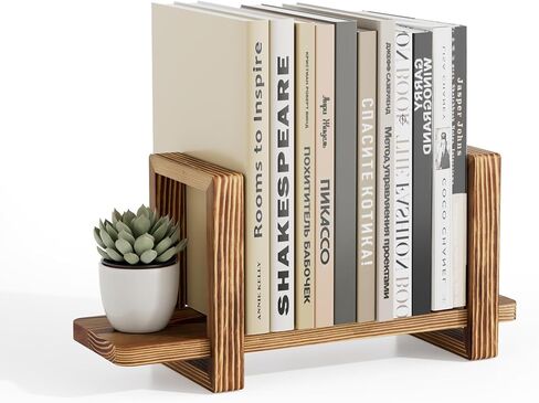 Adjustable Desktop Bookshelf, Wooden Tabletop Bookshelf, Small Desk Shelf for Home, Living Room, Class, Dorm in Saudi Arabia