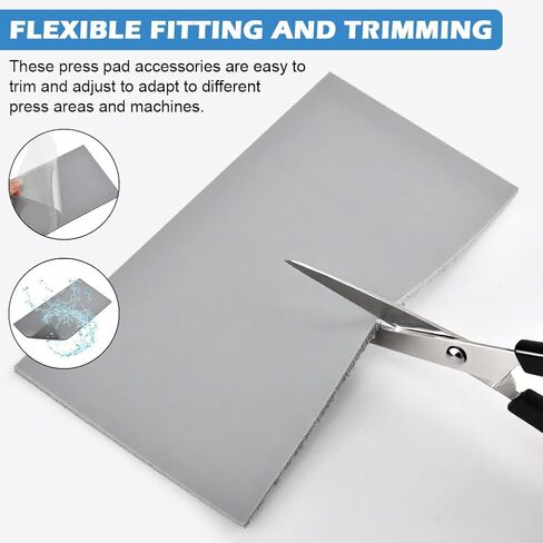 3 Pcs Silicone Heat Press Pads with HEA t Tape,4" x 8" HEA-t Press Mat Heat-Resistant Double Sided Use for Hats, Sleeves & Small Items HTV Transfer Vinyl DIY Projects in Saudi Arabia