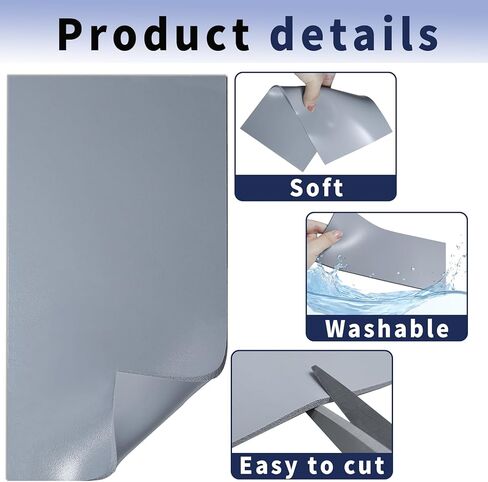 8 Pieces 8 x 4 Inch Silicone Heat Press Mat 0.12 Inch Thick Foam Press Cover Pad Accessories for HTV Heat Transfer Vinyl in Saudi Arabia