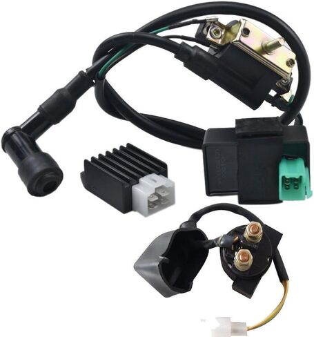 TDPRO ملف الإشعال CDI منظم المعدل بدال بداية التشغيل الملف اللولبي عدة ل 50 70 90 110 125cc ATV رباعية سكوتر in Kuwait
