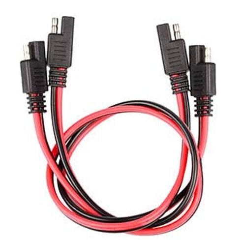HUIQIAODS 8FT/2.5M 14AWG SAE إلى مشبك سلك التمساح للبطارية مع مفتاح تشغيل/إيقاف 12 فولت 2Pin كابل تمديد سريع الفصل SAE إلى مشبك بطارية للسيارات والدراجات النارية والألواح الشمسية إلخ in Kuwait
