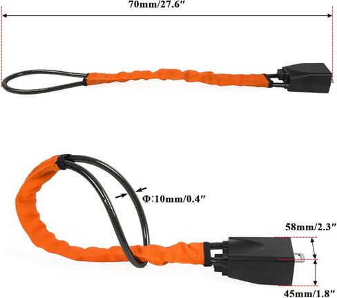 Steering Wheel Lock with 3 Keys and 1 Keychain, Car Anti-Theft Device, Seat Belt Lock, Fit Most Vehicle, SUV, Truck, Van in Saudi Arabia