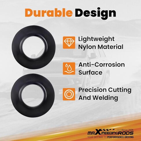 maXpeedingrods 1" Front Leveling Spacer Kit for Jeep Wrangler JK/JL/Gladiator Pickup 2007-2025, Lift Kit in Kuwait