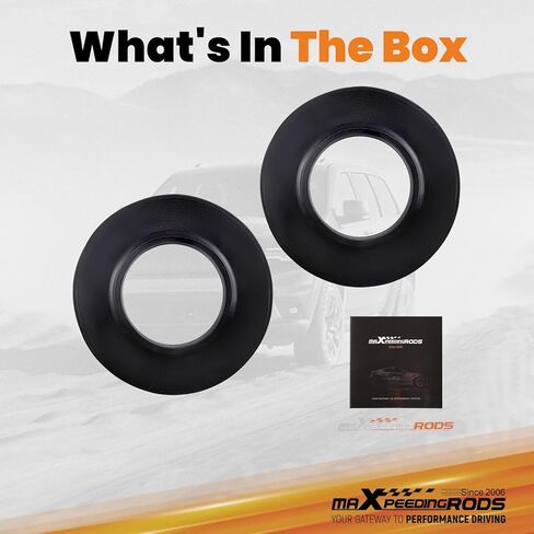 maXpeedingrods 1" Front Leveling Spacer Kit for Jeep Wrangler JK/JL/Gladiator Pickup 2007-2025, Lift Kit in Kuwait