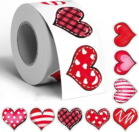 4th of July Stickers Patriotic Red White Blue Glitter Star Stickers Waterproof Vinyl Print Label Self-Adhesive Sticker for Independence Day Memorial Day Seal Card, Envelopes,Party Supplies 500Pcs in Kuwait