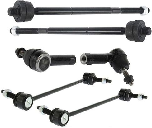 6pcs Suspension Kit Set Front Inner Outer Side Sealed Tie Rods Sway Bar for for 5.4L 2012 & 3.7L/5.0L 2011-5.8L 2013-2014 Bushing,Mounting Hardware in Saudi Arabia