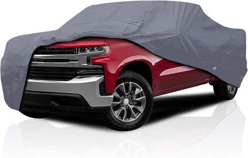 Ultimate HD 5 Layer Semi Custom Truck Cover for Chevrolet Avalanche 2002-2006 Crew Cab Pickup 5.2 Feet Bed, All Weather Protection Breathable Scratch, Dust, Snow Shield in Kuwait
