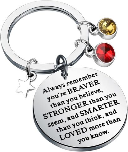 WSNANG Movie Fans Gift You are Braver Stronger Smarter Than You Think Keychain in Saudi Arabia