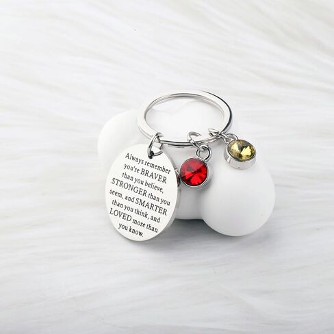 WSNANG Movie Fans Gift You are Braver Stronger Smarter Than You Think Keychain in Saudi Arabia