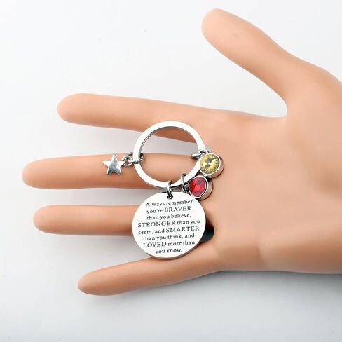 WSNANG Movie Fans Gift You are Braver Stronger Smarter Than You Think Keychain in Saudi Arabia