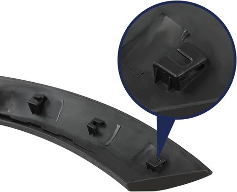 ALLGOOD Fender Flares Splash Shield متوافق مع Mini Cooper 2002-2008 51131505866 الجبهة اليمنى للركاب الجانب عجلة الحاجز تقليم in Kuwait