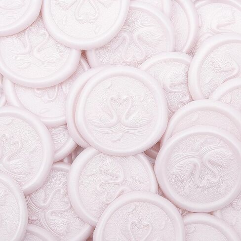 Swan Wax Seal Stickers,30Pcs Self Adhesive Envelope Seal Stickers,Great for Invitations,Envelopes,Greeting Cards,Gift Wrappings,Valentine's Day in Saudi Arabia