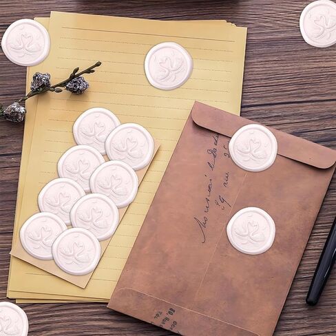 Swan Wax Seal Stickers,30Pcs Self Adhesive Envelope Seal Stickers,Great for Invitations,Envelopes,Greeting Cards,Gift Wrappings,Valentine's Day in Saudi Arabia