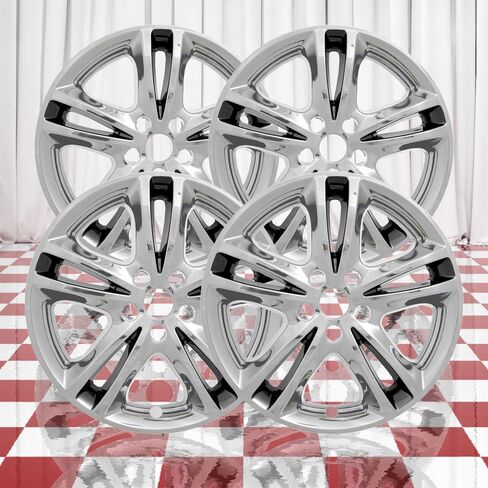 Set of 4 Gloss Black 10 Spoke 17" Wheel Skins for Ford Fusion 2015-2019 in Saudi Arabia