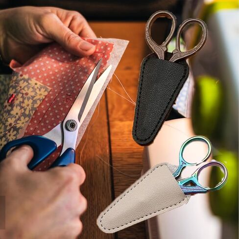 6 Pack Tailor Scissors Sheath Sewing Scissors Sheaths Thread Snips Tips Cover Protectover Fabric Scissors Blade Protective Case for Travel Safety Crafting Scissors Sewing Shears Fabric Shears in Saudi Arabia