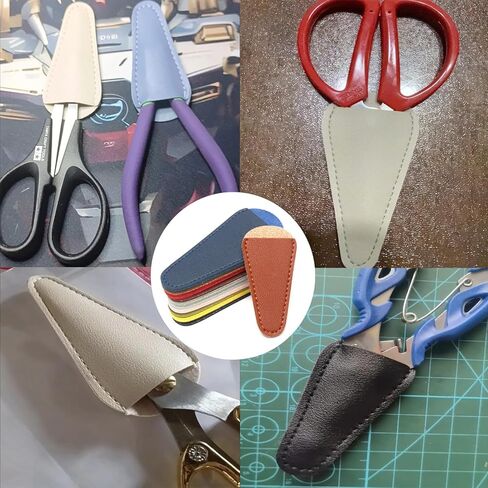 6 Pack Tailor Scissors Sheath Sewing Scissors Sheaths Thread Snips Tips Cover Protectover Fabric Scissors Blade Protective Case for Travel Safety Crafting Scissors Sewing Shears Fabric Shears in Saudi Arabia