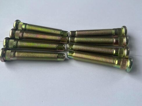 8PCS M12-1.5 Extended Wheel Studs 2.85" UHL Compatible with 4-Lug Wheel Honda Accord Civic CRX, Acura Integra CL 2.5TL in Kuwait