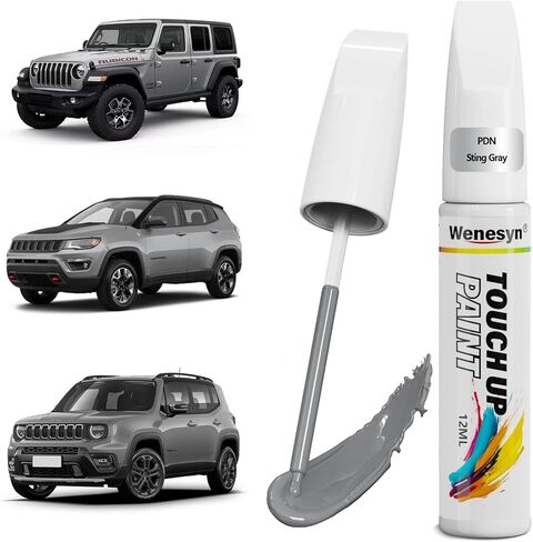 PRC/MRC Firecracker Red Touch Up Paint Compatible with Jeep, Car Paint Scratch Remover for Nicks & Chips Repair, Automotive Paints Exact Match Cherokee/Wrangler/Gladiator in Kuwait
