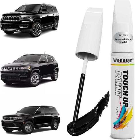 طلاء أحمر PRC/MRC Firecracker Red Touch Up متوافق مع سيارة جيب، ومزيل خدوش طلاء السيارة لإصلاح النكات والرقائق، وطلاءات السيارات تطابق تمامًا شيروكي/رانجلر/مصارع in Kuwait