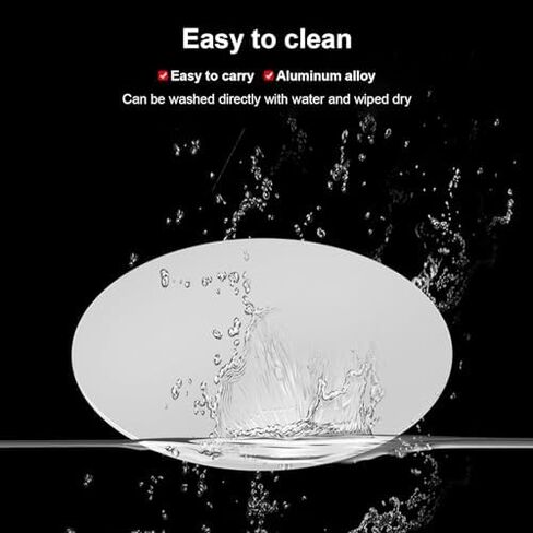 Yosoo Health Gear الألومنيوم 360 دوران قاعدة دوارة، قاعدة شاشة الكمبيوتر غير قابلة للانزلاق حامل القرص الدوار لشاشات الكمبيوتر والأجهزة اللوحية والهواتف المحمولة (فضي) in Kuwait