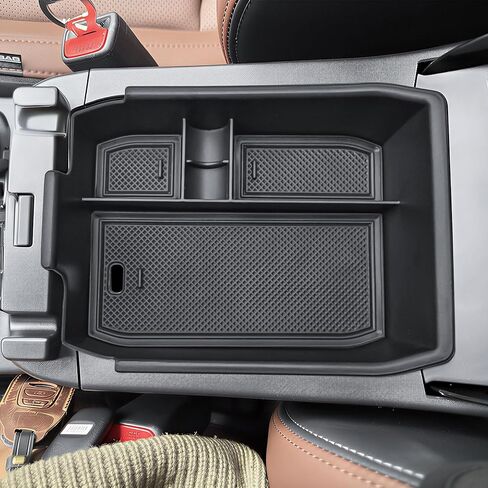 HGWEI Center Console Organizer Compatible with 2026 Subaru Outback (Wilderness, Premium, Limited, Touring, Limited XT, Touring XT) Accessories, Armrest Storage Tray Dual-Layer Compartment Divider in Saudi Arabia