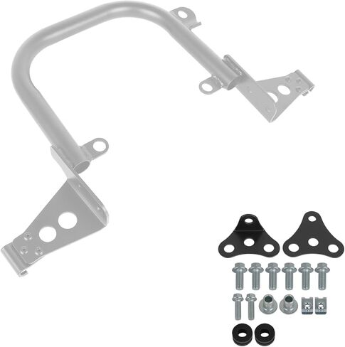 شريط الإمساك الخلفي Wheelie Bar متوافق مع Yamaha YFZ450X 2010-2011 YFZ450R 2009-2013 YFZ450R SE 2009-2010 18P-2845R-00-00 (أسود) in Kuwait