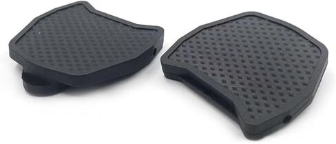 SPD Pedal Conversion Plates, 7x7cm Black ABS Flat Pedal Adapters for SPD Bike Clipless Pedals in Saudi Arabia