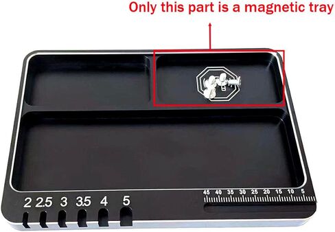 RC Parts Screws Tray Magnetic Screws Holder Plate Screw Organizer Tool for RC Car Boat Helicopters Airplane in Saudi Arabia