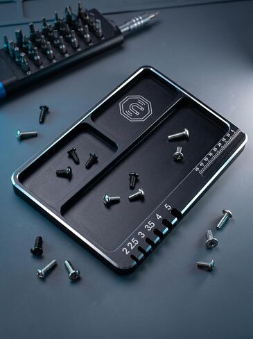 RC Parts Screws Tray Magnetic Screws Holder Plate Screw Organizer Tool for RC Car Boat Helicopters Airplane in Saudi Arabia