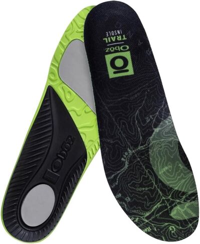 Oboz Unisex Trail Insole, Green, Large in Saudi Arabia