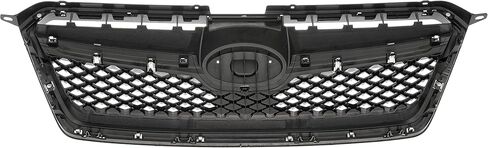 KARPAL Front Bumper Grille Chrome Trim Grill Mesh Grill Compatible With 2016 2017 Subaru XV Crosstrek Replacement 91122FJ020 SU1200151C 91123FJ040 SU1210100 in Kuwait