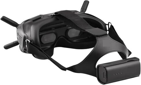 نظارات LUCKYBIRD 2 بطارية، أجزاء أصلية للطائرة بدون طيار لنظارات DJI 2/ FPV Goggles V2 ما يصل إلى ساعتين من ملحقات الطاقة لعمر البطارية in Kuwait