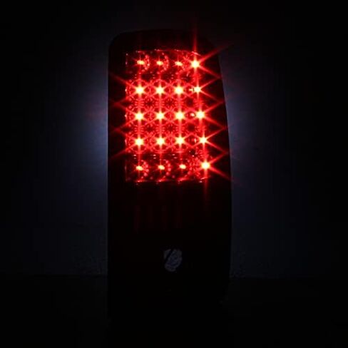 AKKON - For 2000-2006 Suburban Tahoe Yukon XL Denali Liftgate Model Style G2 Black C-Sty LED Tail Lights Brake Lamps Pair in Kuwait