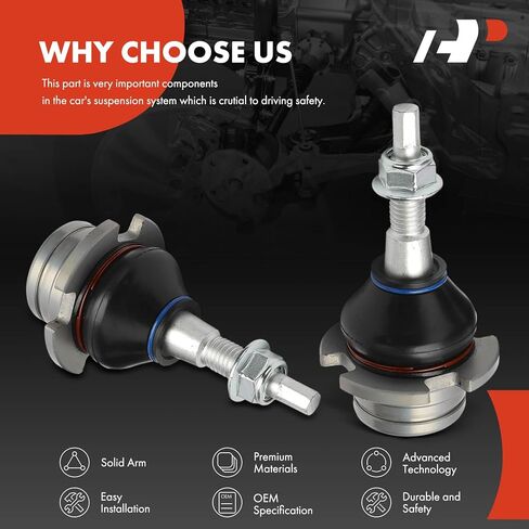 A-Premium 2 x Front Upper Ball Joints, Compatible with Ford Ranger 2019 2020 2021 2023 in Saudi Arabia