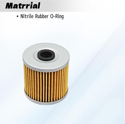 مجموعة فلتر الزيت متوافقة مع Kawasaki Bayou 220 250 300 KLF220 250 KLF300C KLF300B Lakota 300 KEF300A (2 قطعة) in Kuwait