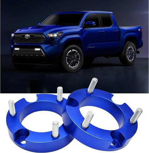 Front Leveling Lift Kits,2" Front Strut Spacer Suspension Lift Kit for Hilux Vigo Revo Tacoma 2005-2023 / Fortuner 2005-2023 / FJ Cruiser 2005-2023/4Runner 2003-2015, Body Coil Spacer Kit in Saudi Arabia