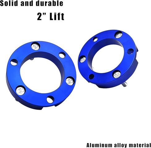 Front Leveling Lift Kits,2" Front Strut Spacer Suspension Lift Kit for Hilux Vigo Revo Tacoma 2005-2023 / Fortuner 2005-2023 / FJ Cruiser 2005-2023/4Runner 2003-2015, Body Coil Spacer Kit in Saudi Arabia