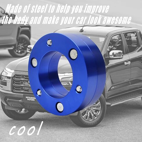 Front Leveling Lift Kits,2" Front Strut Spacer Suspension Lift Kit for Hilux Vigo Revo Tacoma 2005-2023 / Fortuner 2005-2023 / FJ Cruiser 2005-2023/4Runner 2003-2015, Body Coil Spacer Kit in Saudi Arabia