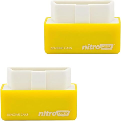 2PCS Car Power Upgrade Pro, Plug-and-Play Torque Booster with 35% More Power, 25% More Torque, OBD2 Automotive Plug, Compatible with Most Ga-soline Vehicles, Easy Install for Power Enhancement in Kuwait