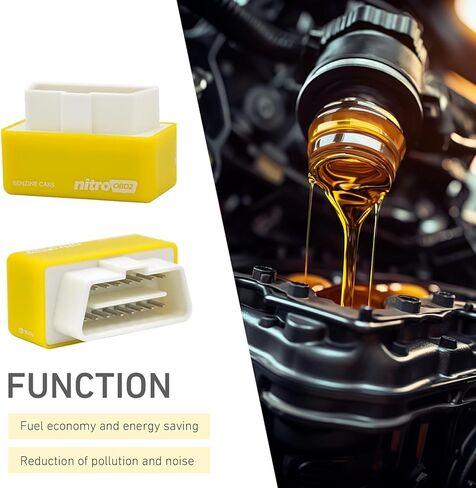 2PCS Car Power Upgrade Pro, Plug-and-Play Torque Booster with 35% More Power, 25% More Torque, OBD2 Automotive Plug, Compatible with Most Ga-soline Vehicles, Easy Install for Power Enhancement in Kuwait
