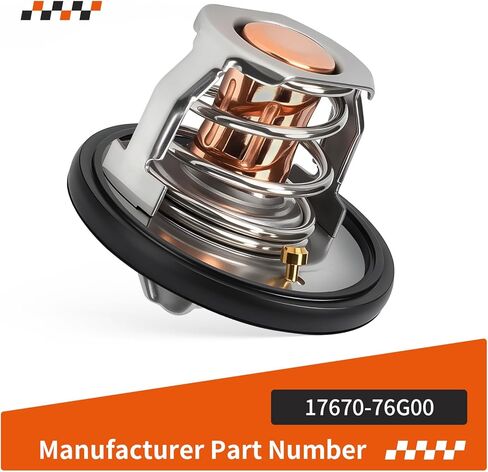 Thermostat Assembly for Suzuki Bandit Hayabusa 1250 1300 GSF1250S GSX1300R (Only Model K5/6/7) GSXR 600 750 GSX650F GSX-S750 GSX1250FA 17670-76G00 in Kuwait
