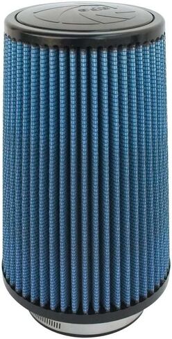 aFe POWER Magnum FLOW Universal Air Filter w/Pro 5R Oiled Media - 4" Inlet, 9" Tall - #24-40035 in Kuwait