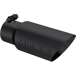 MBRP T5156BLK Black Dual Wall Angled Tip, 4" O.D., 3" Inlet, 10" Length in Saudi Arabia