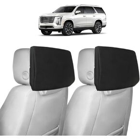 2-Pack Neoprene Screen Protectors Compatible with Chevy Tahoe/Suburban/GMC Yukon 2021-2025, Anti-Scratch Rear Seat Entertainment Screen Cover Protective Padded Cover Fit for Cadillac Escalade in Kuwait
