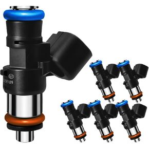 Set of 6 Upgraded Fuel Injectors Fit for Mercury: Mariner/Milan, For Mazda: Tribute, For Ford: Escape/Fusion, V6 3.0L, 2009 2010 2011 2012, OEM # 0280158189 in Saudi Arabia