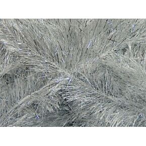 Sparkle Eyelash Dazzle Fun Fur Yarn for Knitting & Crochet | Super Soft Chunky Fuzzy Fiber for Doll Hair, Scarves & Crafts |100 gr. / 3.53 oz. - 160 Mt. / 175 Yards (1 Skein, Optical White) in Kuwait