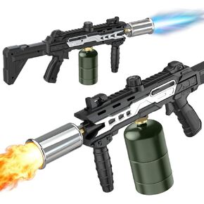 Powerful Propane Torch Gun with Adjustable Flame, Flamethrower Blow Torch for Cooking Searing Steak, BBQ Grill Charcoal Lighter, Campfire Starter, Weed Burner – Welding (Tank Not Included) in Saudi Arabia