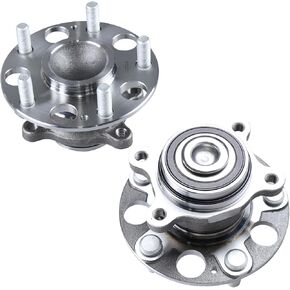 2PCS Rear Wheel Bearing Hub Assembly 512257 Compatible with 2006-2011 Honda Civic, Replace 42200-SNA-952 5 Lugs w/ABS in Kuwait