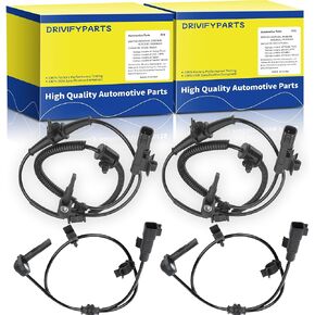 ABS Wheel Speed Sensor Front and Rear Left and Right Fit for Chevy & Buick Models - Verano 2012-2017, Cruze 2011-2015, Volt 2011-2015 - Front and Rear, Driver and Passenger Side, (4pcs) in Kuwait