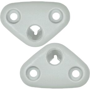 2PCS Sunvisor Bracket Repair Clip Compatible with Subaru Forester Impreza Crosstrek, Gray Visor Mount Replacement for Broken Sun Visor Bracket in Saudi Arabia